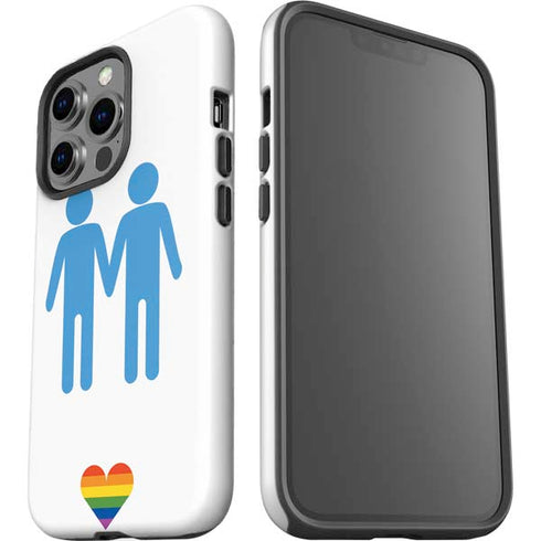 Blue Pride iPhone 14 Pro Impact Case