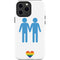 Blue Pride iPhone 15 Pro Max Impact Case