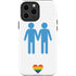 Blue Pride iPhone 15 Pro Max Impact Case