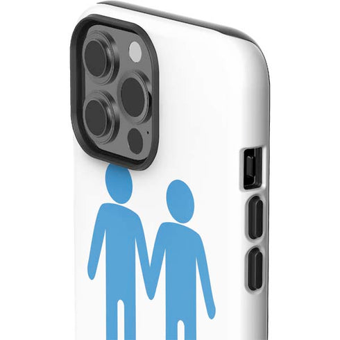 Blue Pride iPhone 15 Pro Max Impact Case