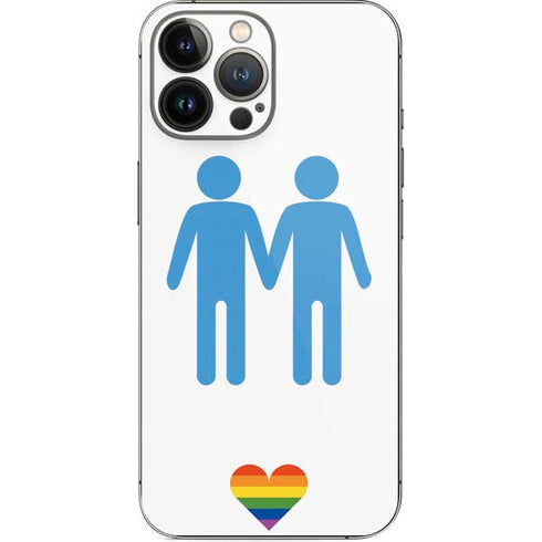 Blue Pride iPhone 14 Pro Max Skin