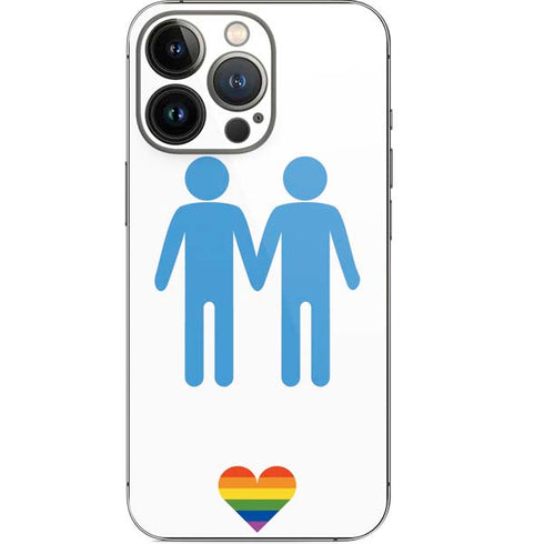 Blue Pride iPhone 14 Pro Skin