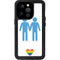 Blue Pride iPhone 14 Pro Waterproof Case