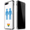 Blue Pride iPhone 7/8 Plus Clear Case