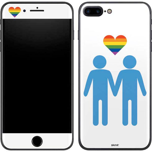 Blue Pride iPhone 8 Plus Skin