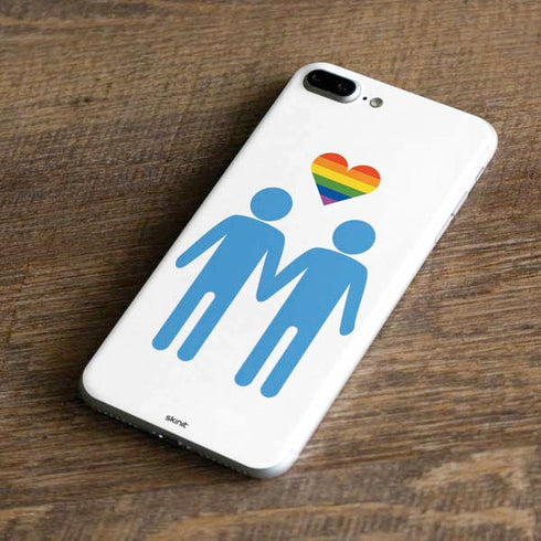 Blue Pride iPhone 8 Plus Skin