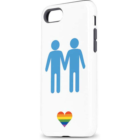Blue Pride iPhone 8 Pro Case