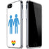 Blue Pride iPhone SE (2nd & 3rd Gen) Clear Case
