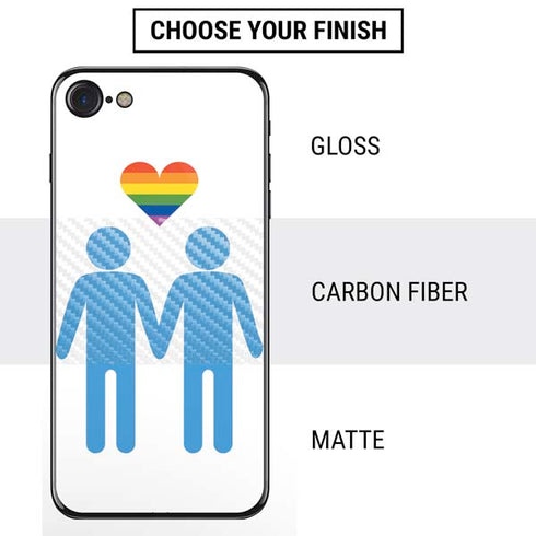 Blue Pride iPhone SE (2nd & 3rd Gen) Skin