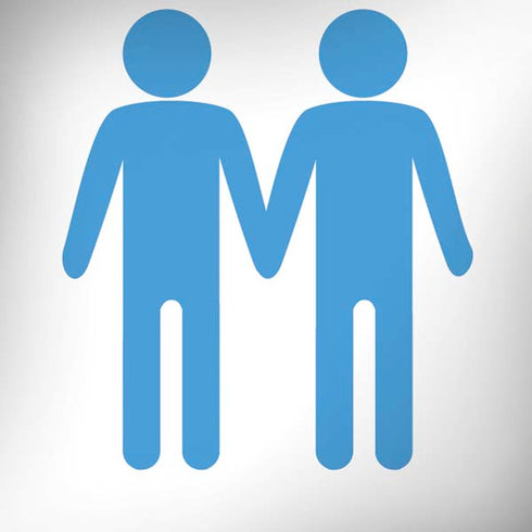 Blue Pride iPhone X Skin