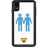 Blue Pride iPhone XR Waterproof Case