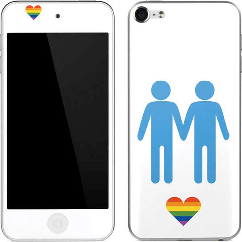 Blue Pride Apple iPod Skin