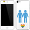 Blue Pride Apple iPod Skin