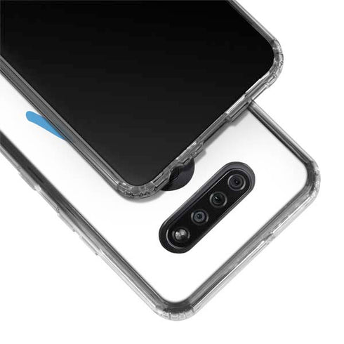 Blue Pride LG K51/Q51 Clear Case