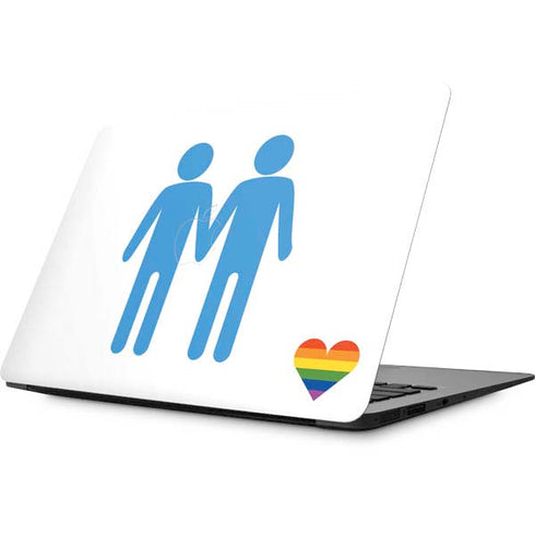 Blue Pride Apple MacBook Skin