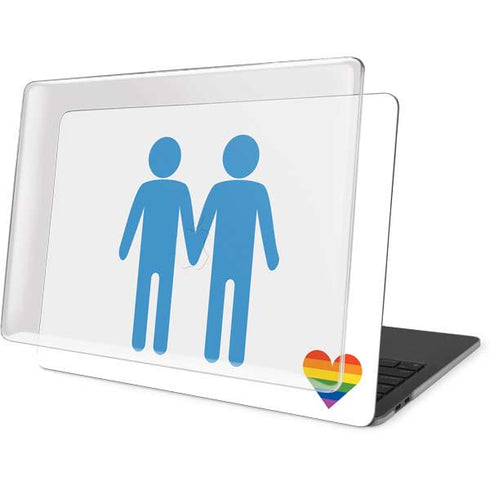 Blue Pride MacBook Pro 16in (2019-20) Case plus Skin