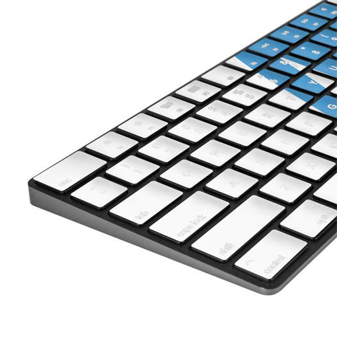 Blue Pride Magic Keyboard with Numeric Keypad Skin