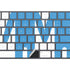 Blue Pride Magic Keyboard with Numeric Keypad Skin
