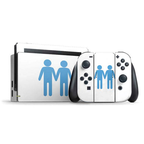 Blue Pride Nintendo Switch Bundle Skin