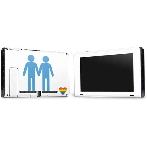 Blue Pride Nintendo Switch Bundle Skin