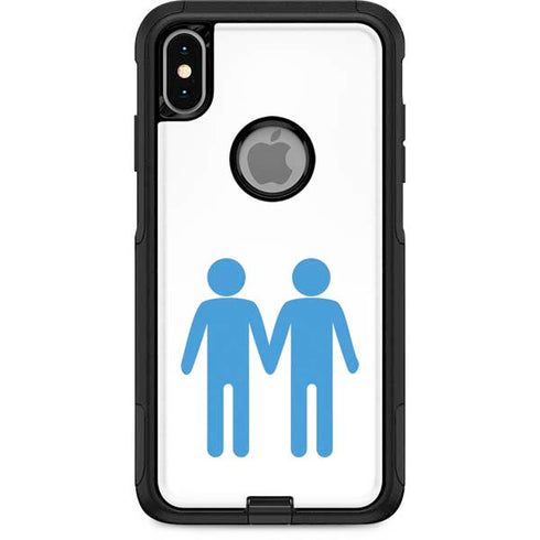 Blue Pride Otterbox Commuter iPhone Skin