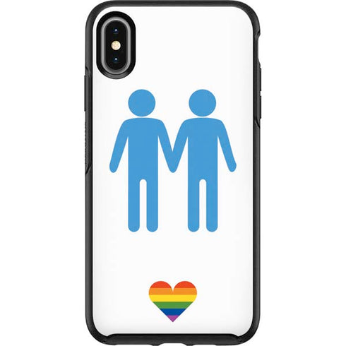 Blue Pride Otterbox Symmetry iPhone Skin