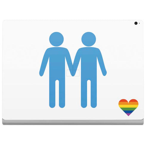 Blue Pride Surface Book 2 15in Skin