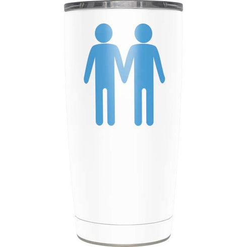 Blue Pride Yeti 20oz Tumbler Skin