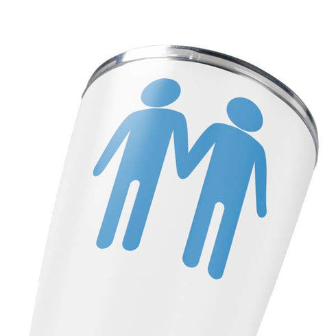 Blue Pride Yeti 20oz Tumbler Skin