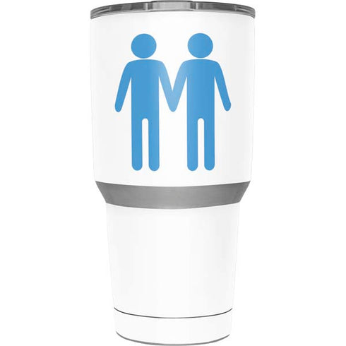 Blue Pride Yeti 30oz Rambler Tumbler Skin
