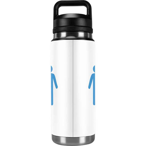 Blue Pride YETI Rambler 26oz Bottle Skin