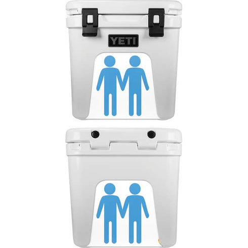 Blue Pride YETI Roadie 24 Hard Cooler Skin