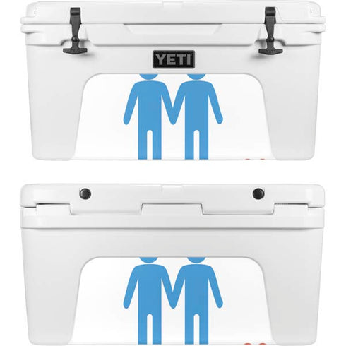 Blue Pride YETI Tundra 65 Hard Cooler Skin