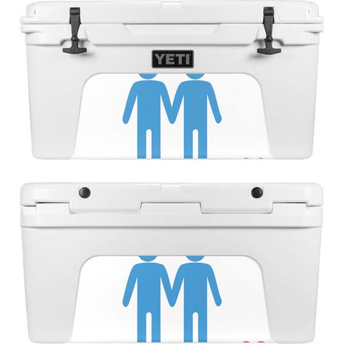 Blue Pride YETI Tundra 75 Hard Cooler Skin