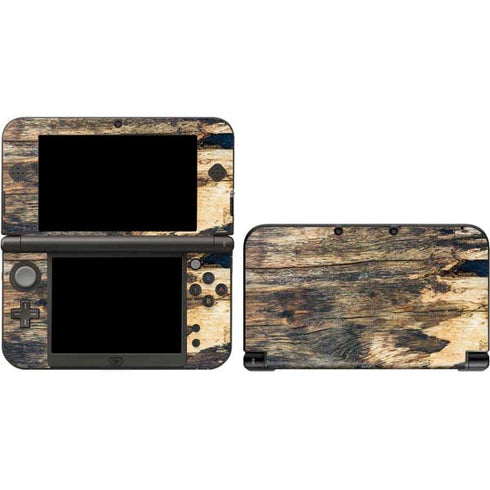 Blue Resin Wood 3DS XL 2015 Skin