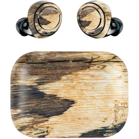 Blue Resin Wood Amazon Echo Buds Skin