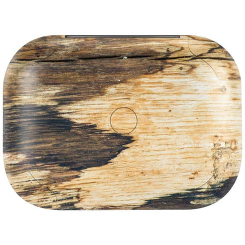 Blue Resin Wood Amazon Echo Buds Skin