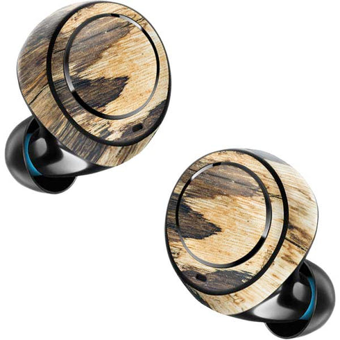 Blue Resin Wood Amazon Echo Buds Skin