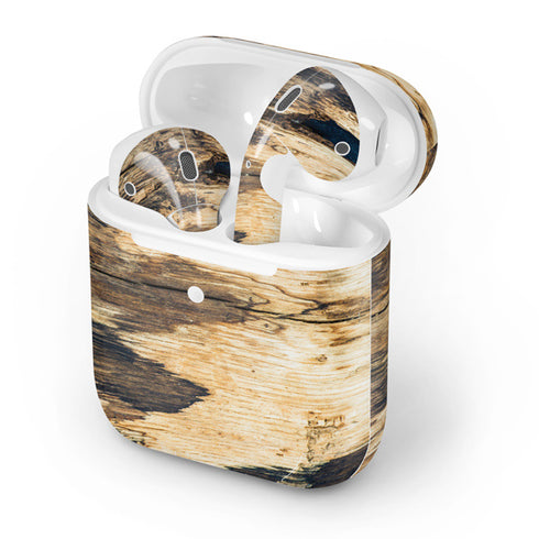 Blue Resin Wood Apple AirPods 2 Skin