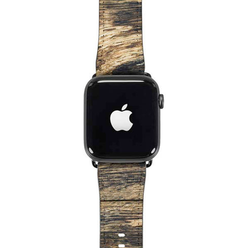 Blue Resin Wood Apple Watch Band 42-44mm
