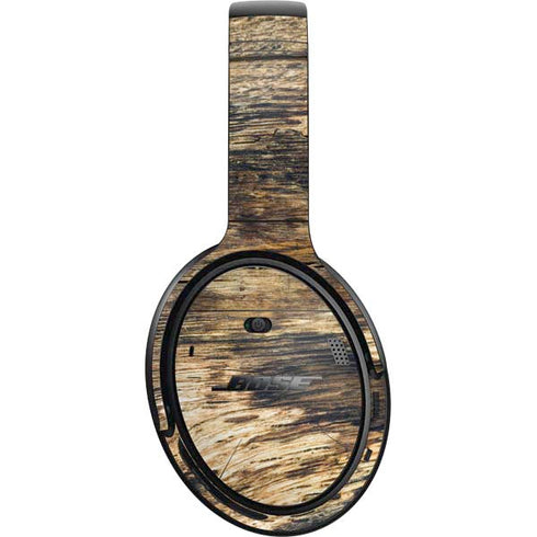 Blue Resin Wood Bose QuietComfort 35 Headphones Skin