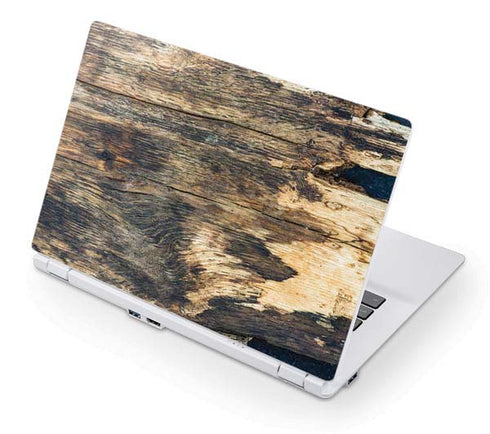 Blue Resin Wood Acer Chromebook Skin