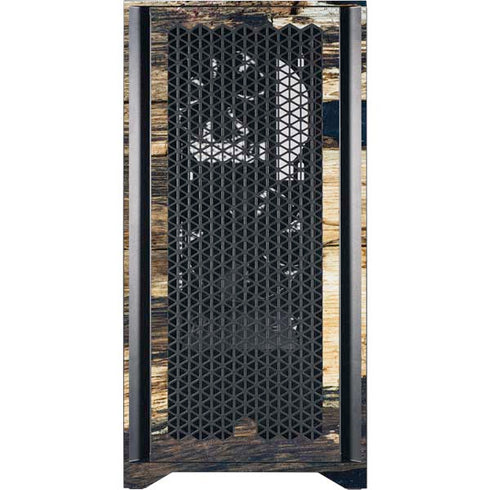 Blue Resin Wood Corsair 4000D Tempered Glass Mid-Tower ATX Case Skin