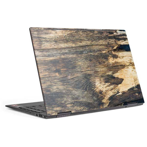 Blue Resin Wood HP Envy Skin