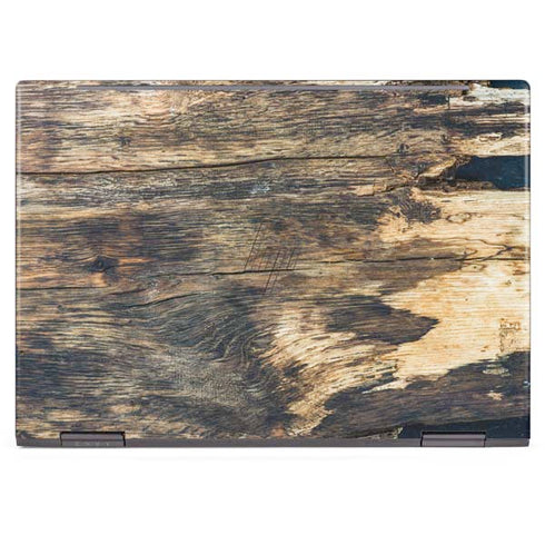 Blue Resin Wood HP Envy Skin