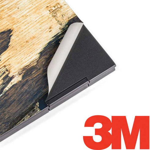 Blue Resin Wood HP Envy Skin