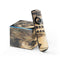 Blue Resin Wood Fire TV Cube Skin