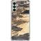 Blue Resin Wood Galaxy A13 5G Clear Case