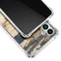 Blue Resin Wood Galaxy A13 5G Clear Case