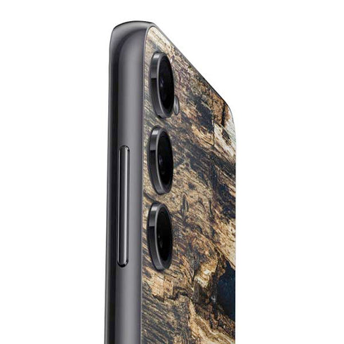 Blue Resin Wood Galaxy A14 5G Skin